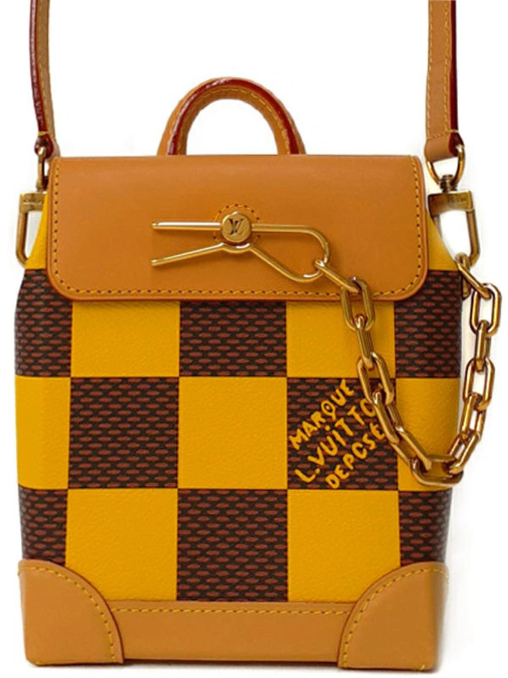 Louis Vuitton Damier Pop Steamer Shoulder Bag